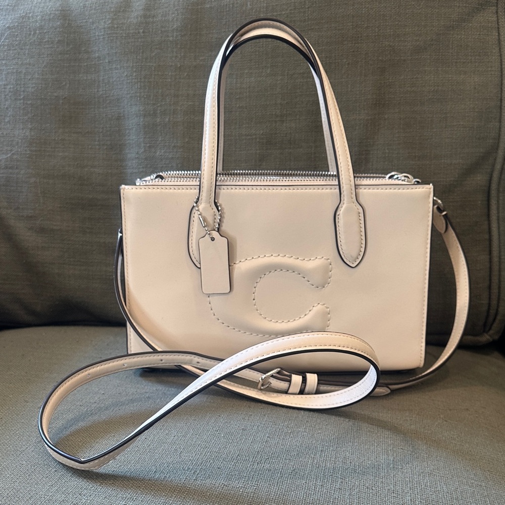 Coach Cream Crossbody Bag